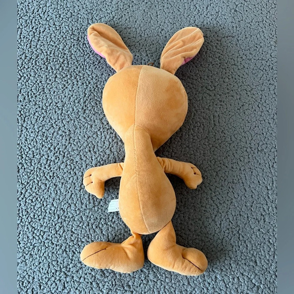 2018 Viacom Ren and Stimpy Plush Toy Chihuahua Stuffed Animal Dog Nickelodeon - Picture 2 of 4